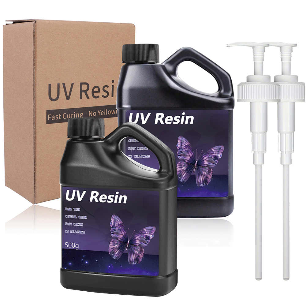 Uv Whitening Kit - UV Resin-Bulk Upgraded Crystal Clear Hard