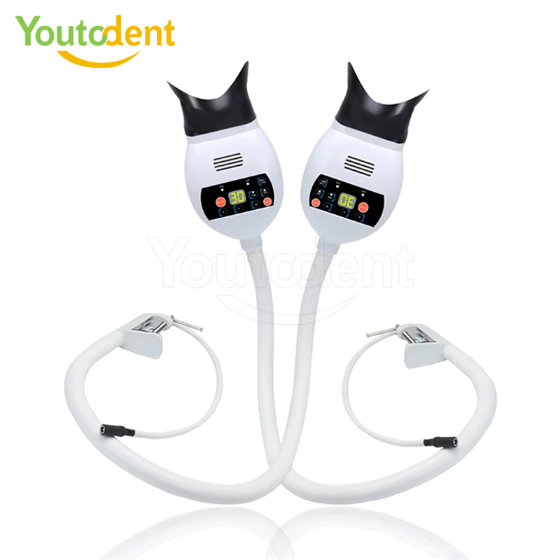 Teeth Whitening (Bleaching) - Professional Dental 3Color Light Lamp Teeth