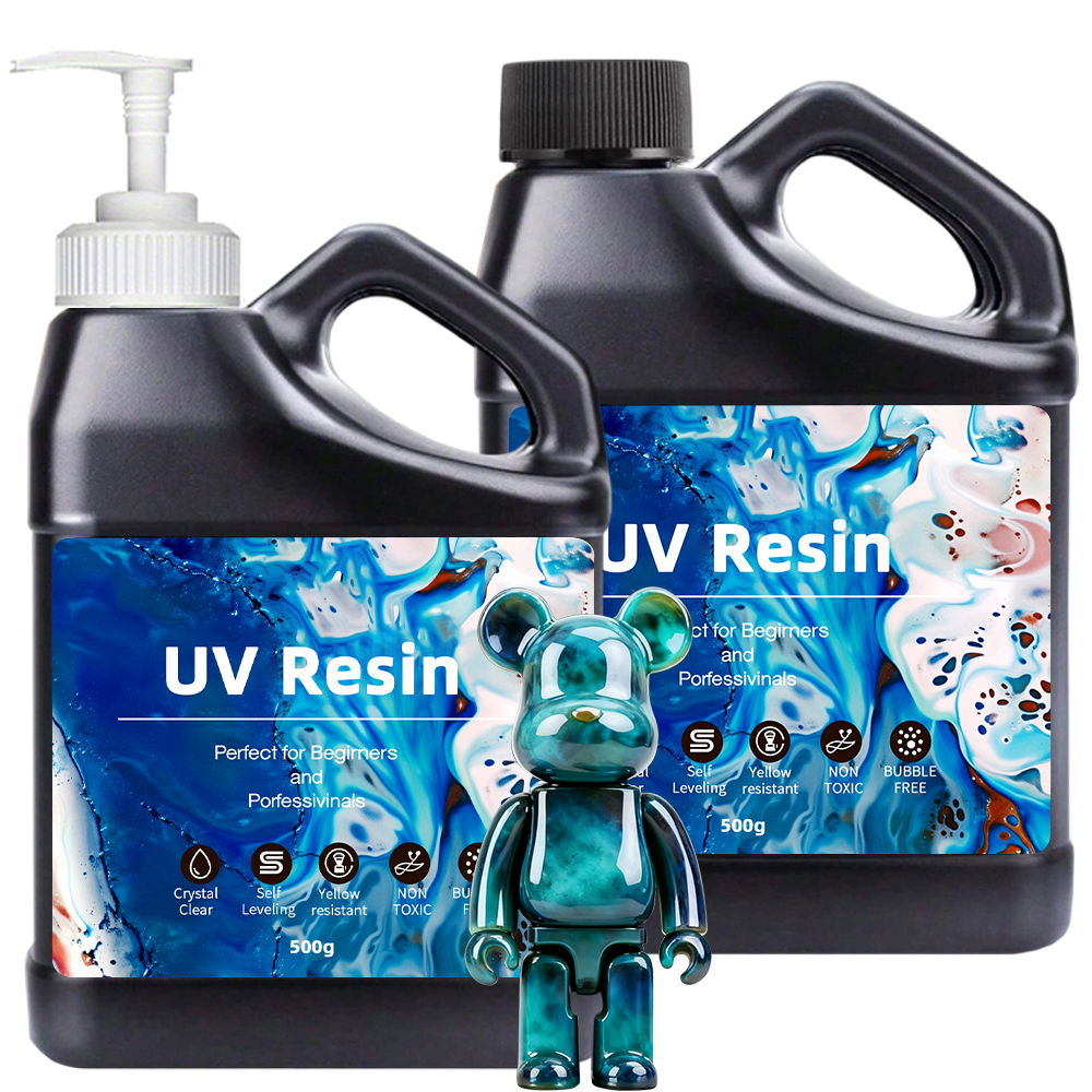 Uv Whitening Kit - UV Resin 500-1000g -Bulk Upgraded Crystal