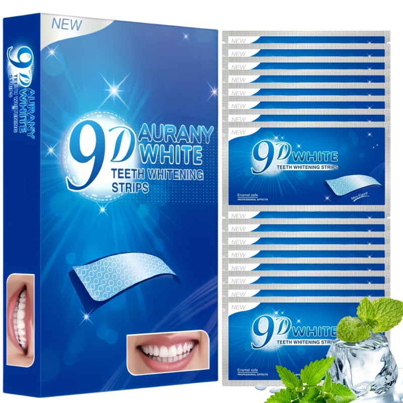 Teeth Whitening Gels Used By Dentists - 21 Pairs of 9D Aurany White