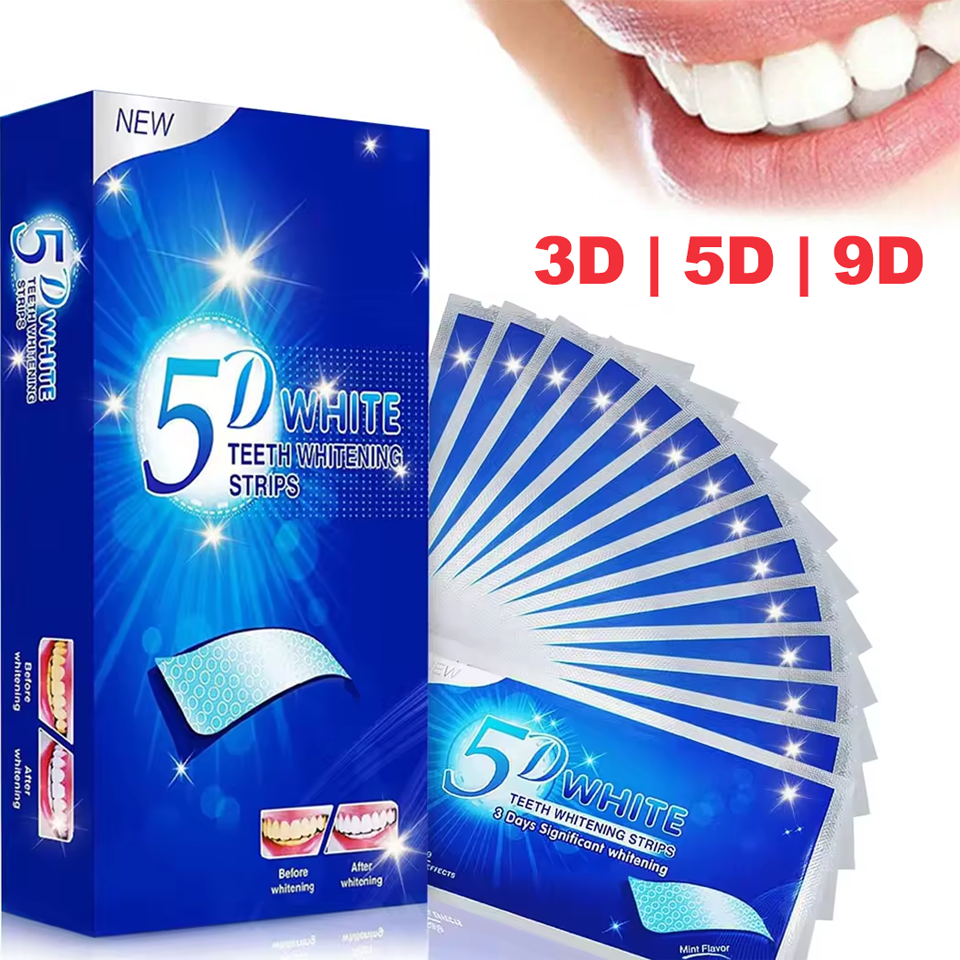 Whitening Strip 3D - Teeth Brightening Strips for Teeth 3D/5D/9D