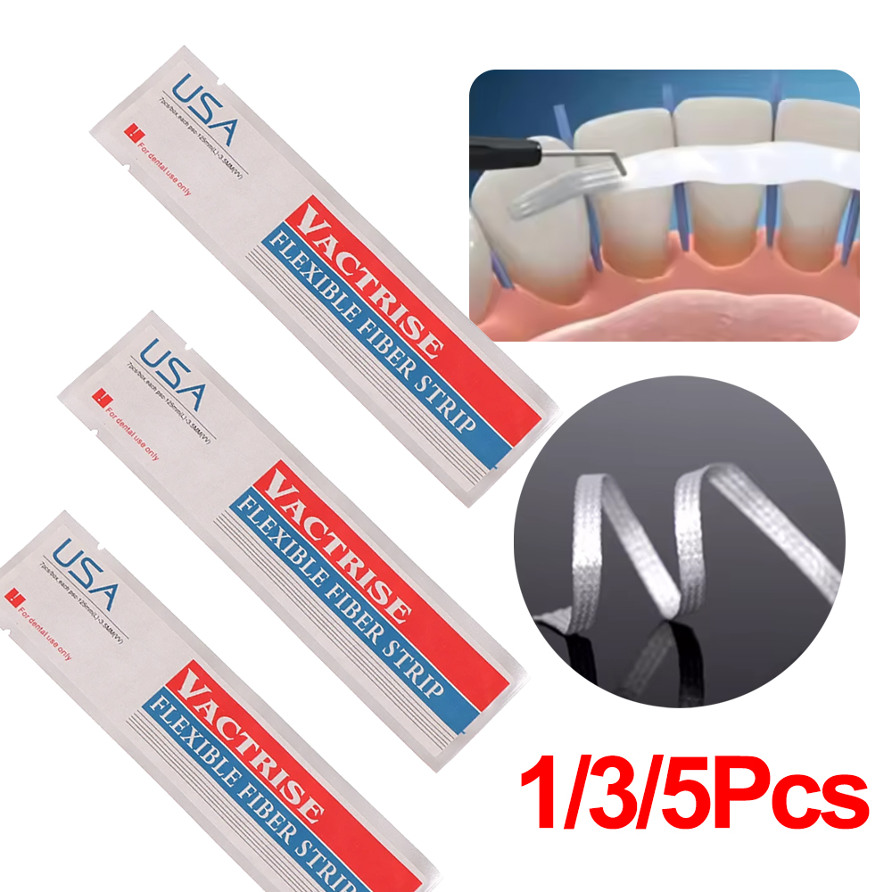 Teeth Whitening Strips Crest - 1/3/5pcs Dental Flexible Glass Fiber Strip
