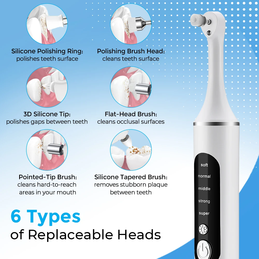 Electric Tooth Polisher Teeth  – обзор и цена Teeth Whitening Light Kit