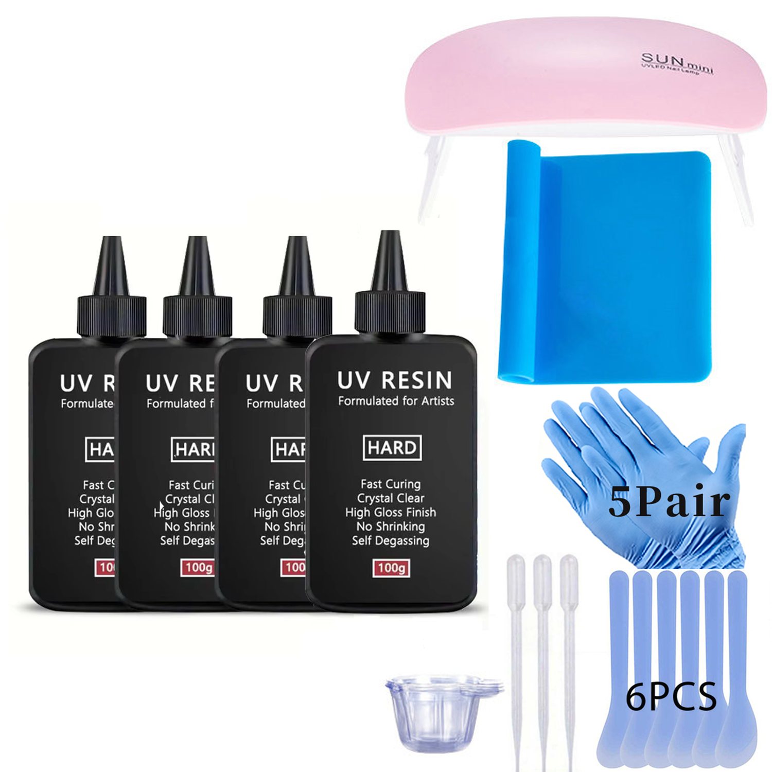 100g-400g Transparent UV Resin – обзор и цена Uv Whitening Kit