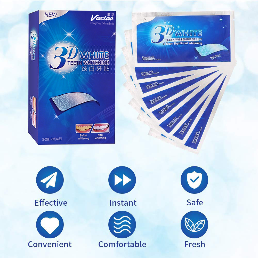 3D White Teeth Whitening Strip – обзор и цена Whitening Strip 3D