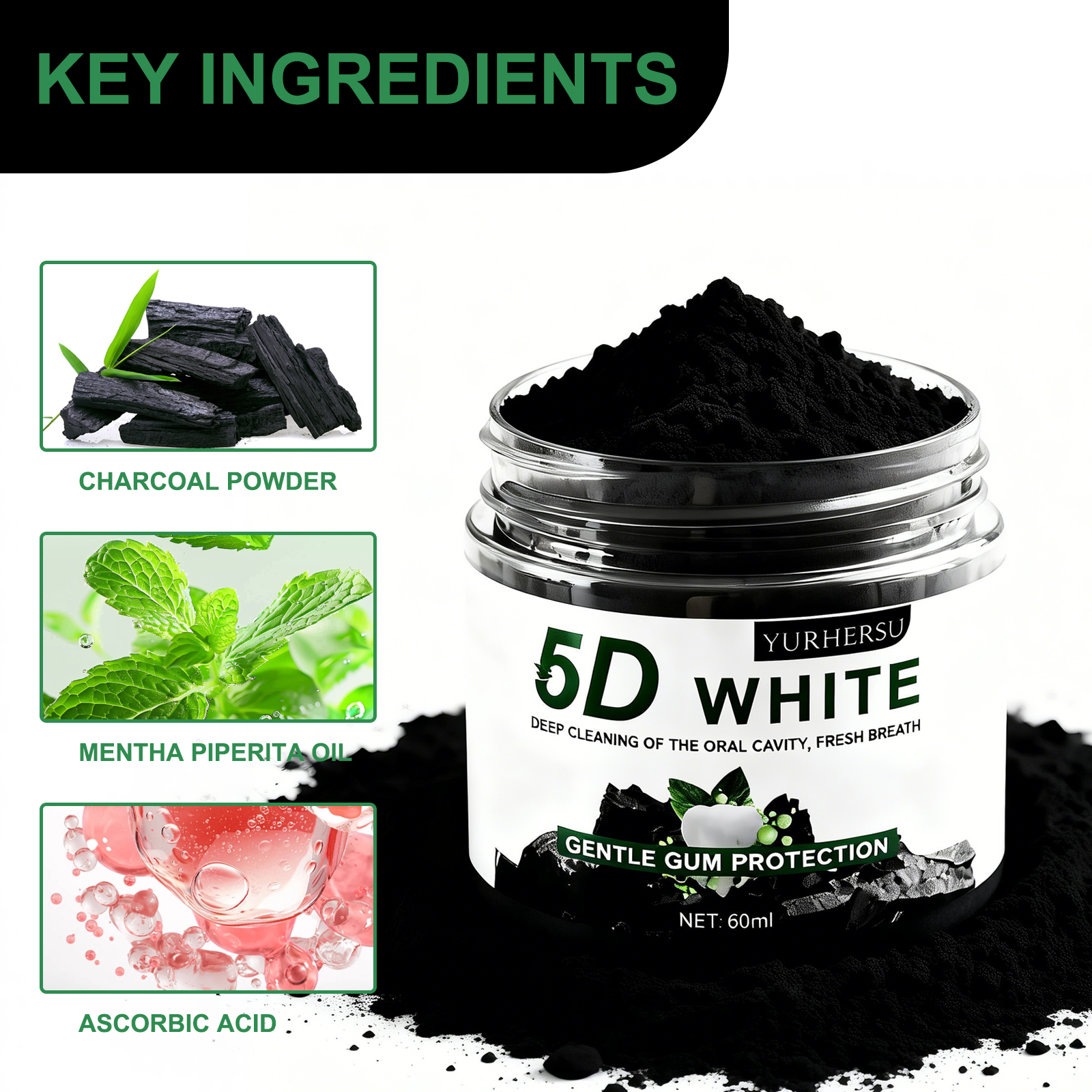 Bamboo Charcoal Teeth Whitenin – обзор и цена Teeth Whitening Ingredients