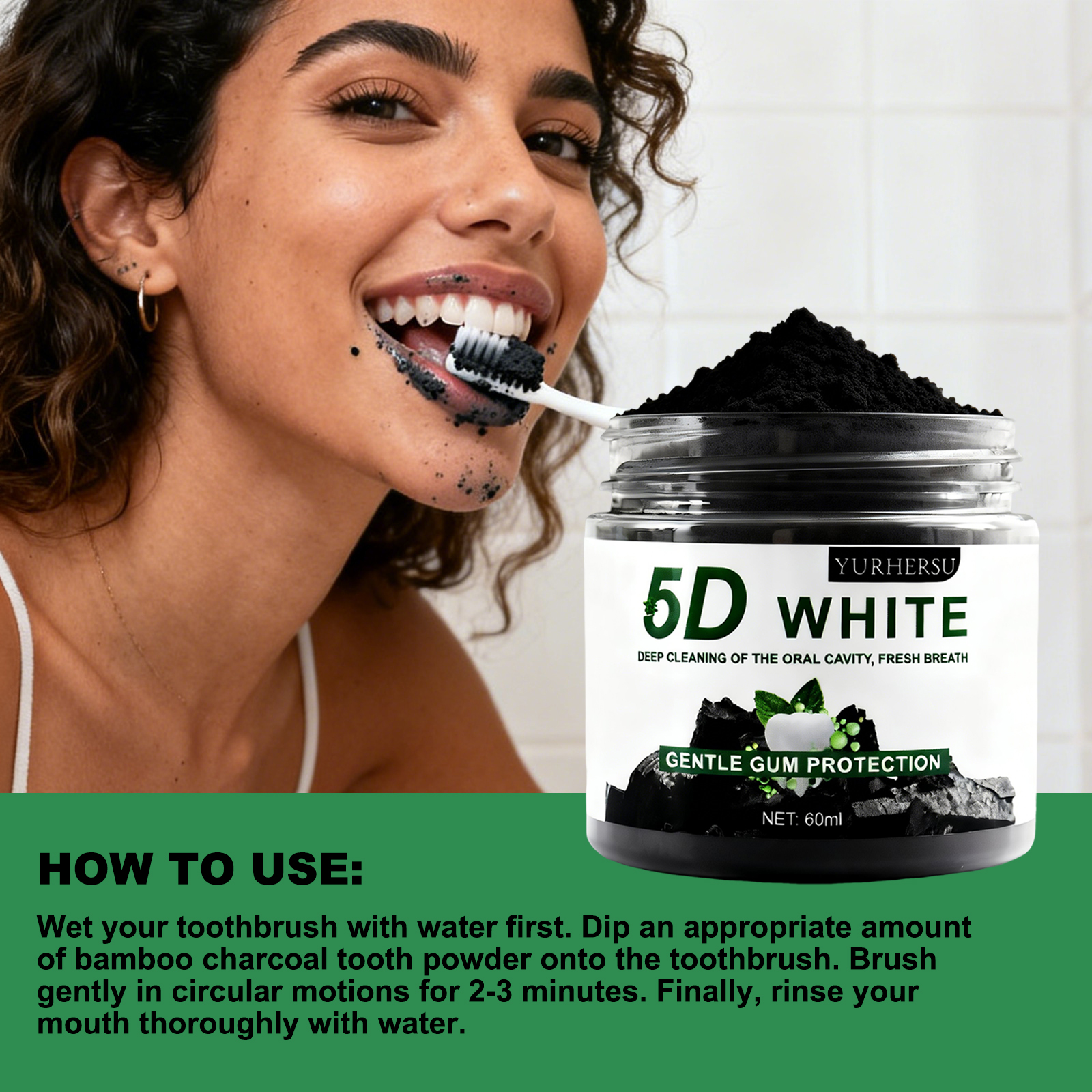 Bamboo Charcoal Teeth Whitenin – обзор и цена Teeth Whitening Ingredients