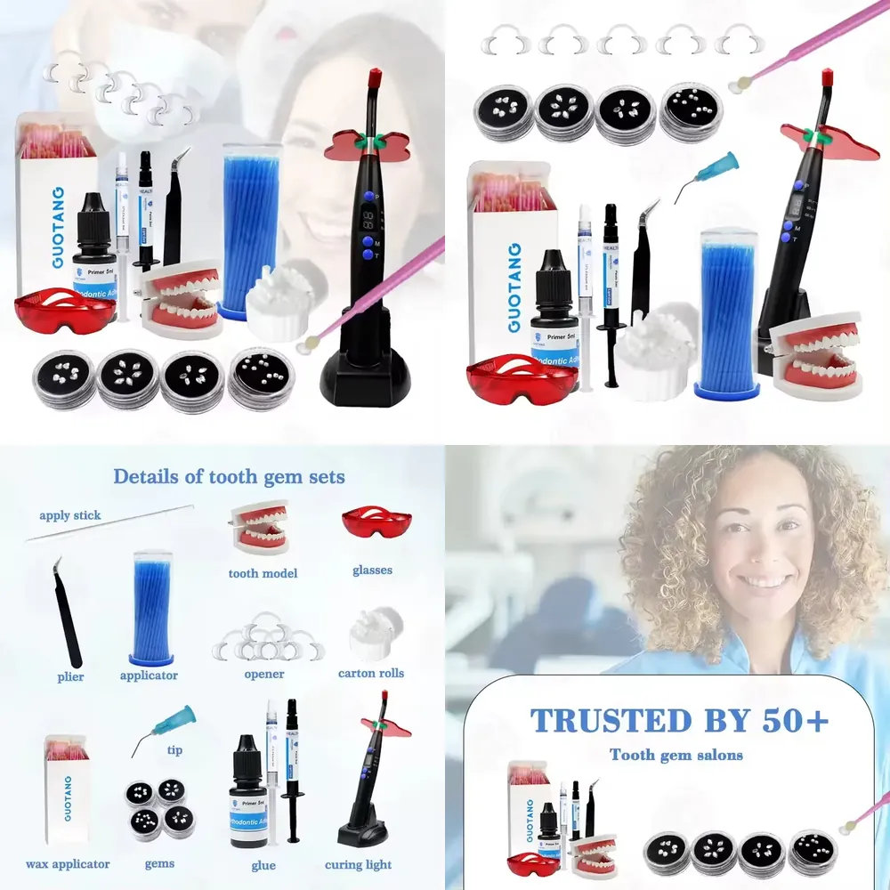 【CHIMU HOME】 Professional DIY  – обзор и цена Teeth Whitening Light Kit