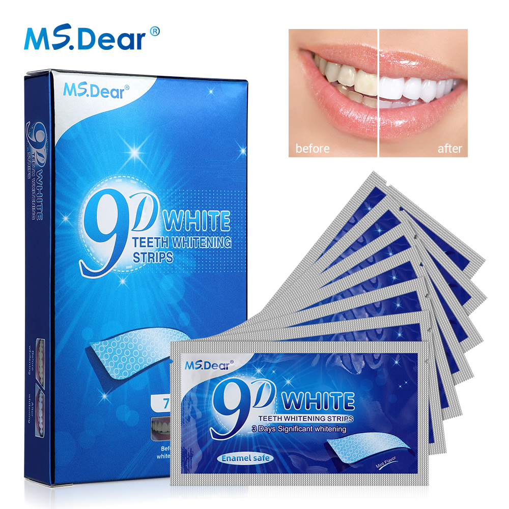 9D Gel White Teeth Cleaning St – обзор и цена Teeth Whitening Strips Crest