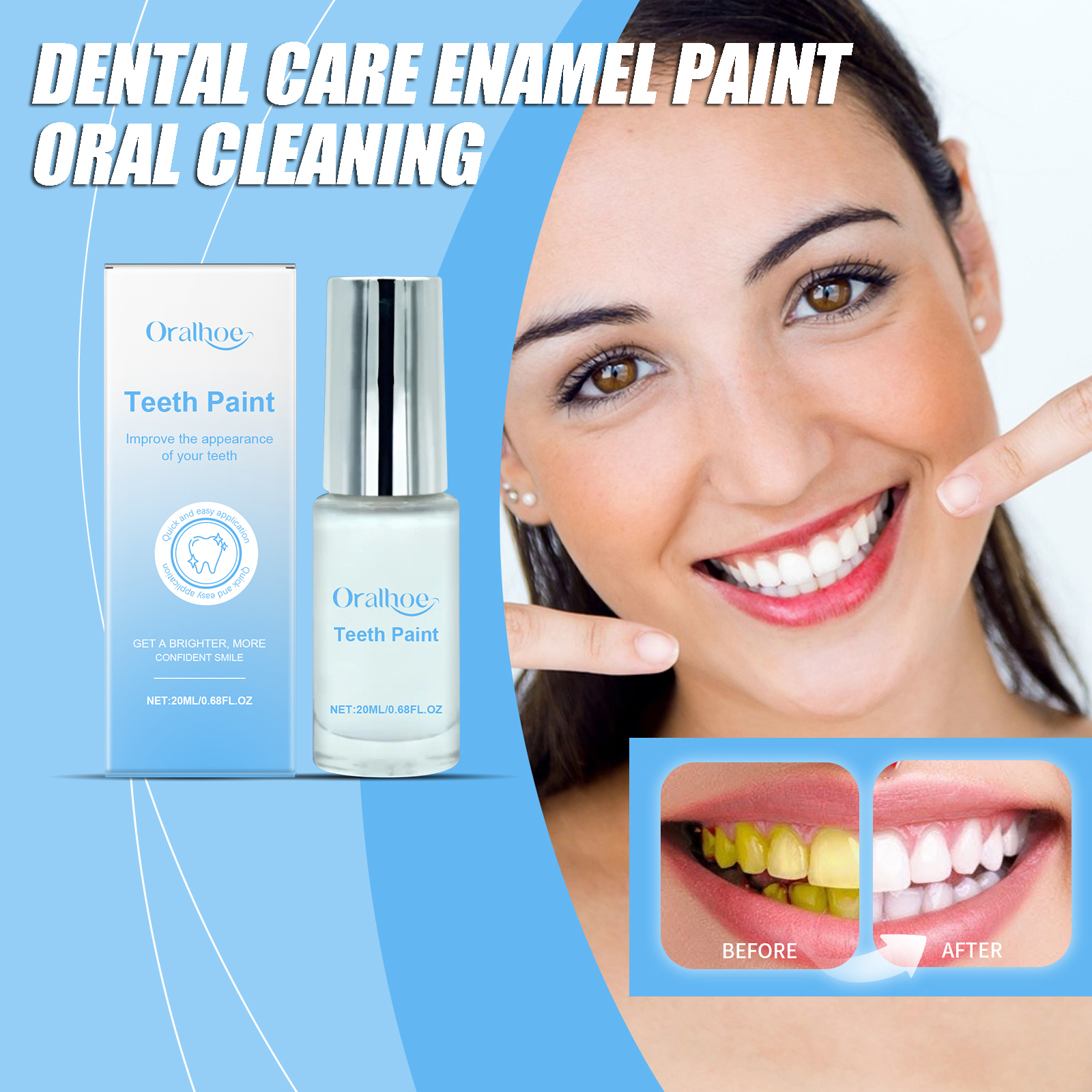 Dental Care Enamel Paint Teeth – обзор и цена Teeth Whitening Xylitol