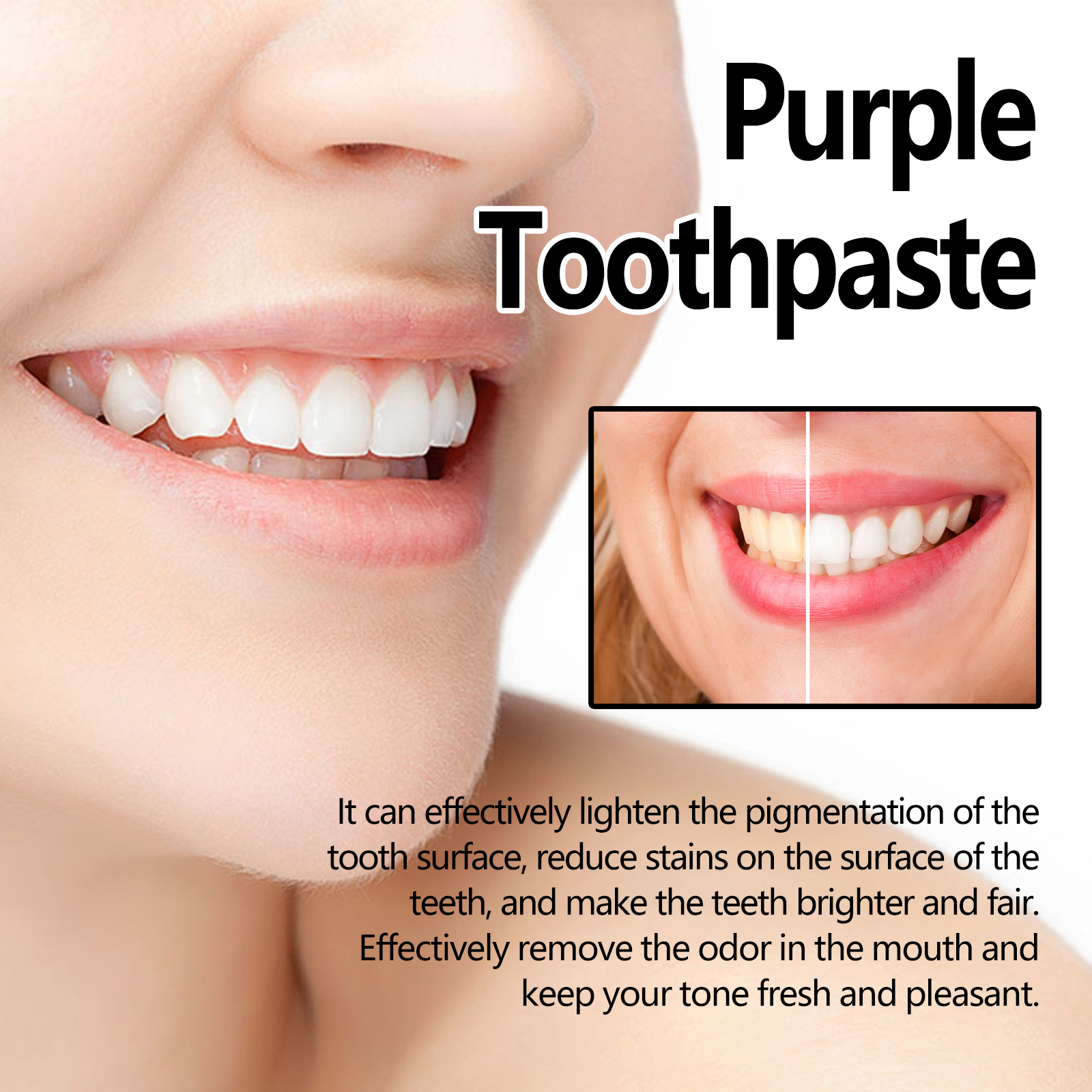 Xylitol Mint Purple Toothpaste – обзор и цена Teeth Whitening Xylitol