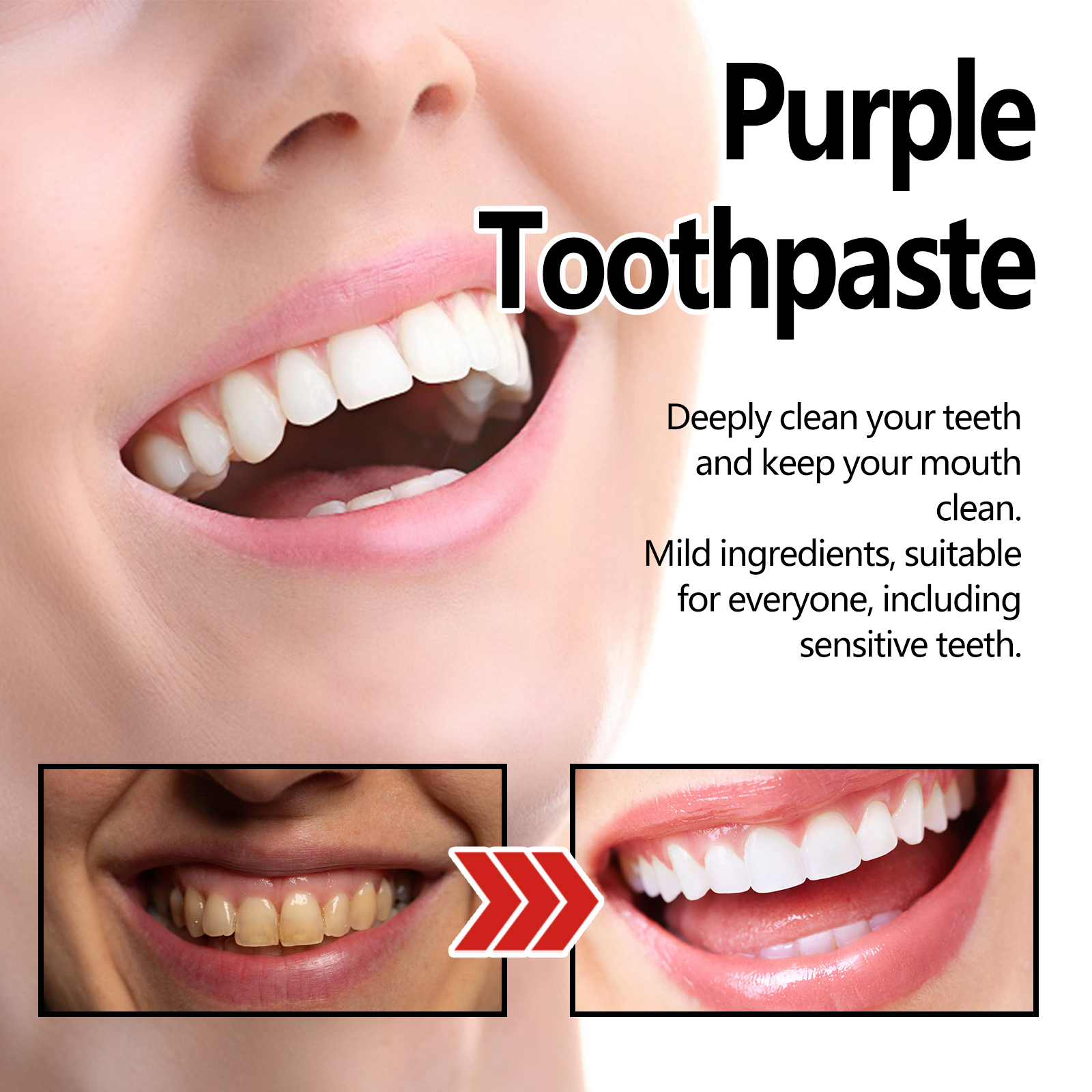 Xylitol Mint Purple Toothpaste – обзор и цена Teeth Whitening Xylitol