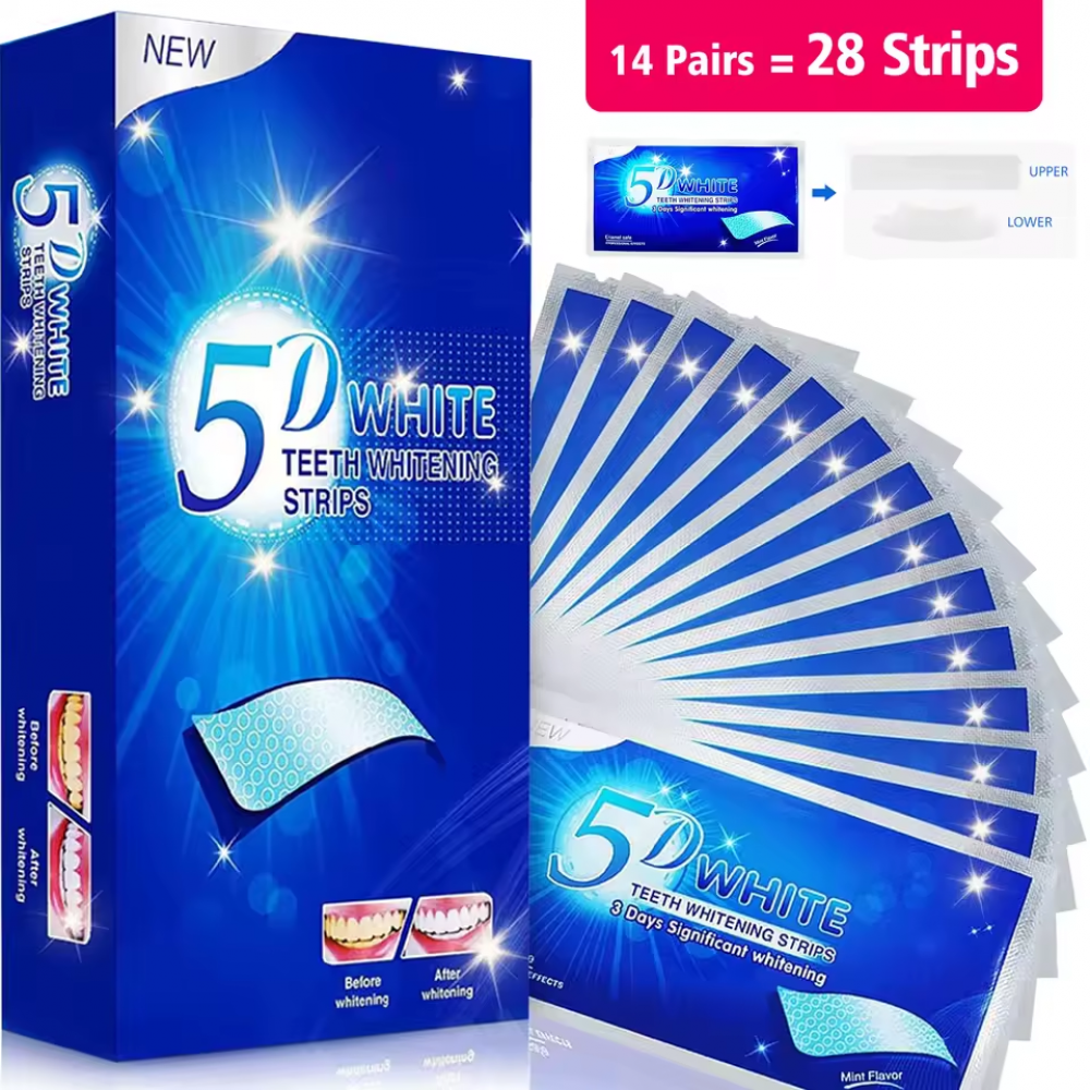 3D/5D/9D Whitening Teeth White – обзор и цена Whitening Strip 3D