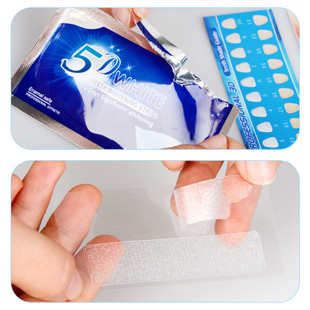 3D/5D/9D Whitening Teeth White – обзор и цена Whitening Strip 3D