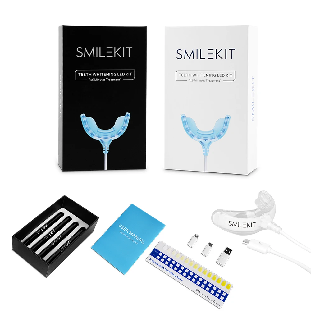 Smart Timing 16 LED Cold Light – обзор и цена Teeth Whitening Light Kit