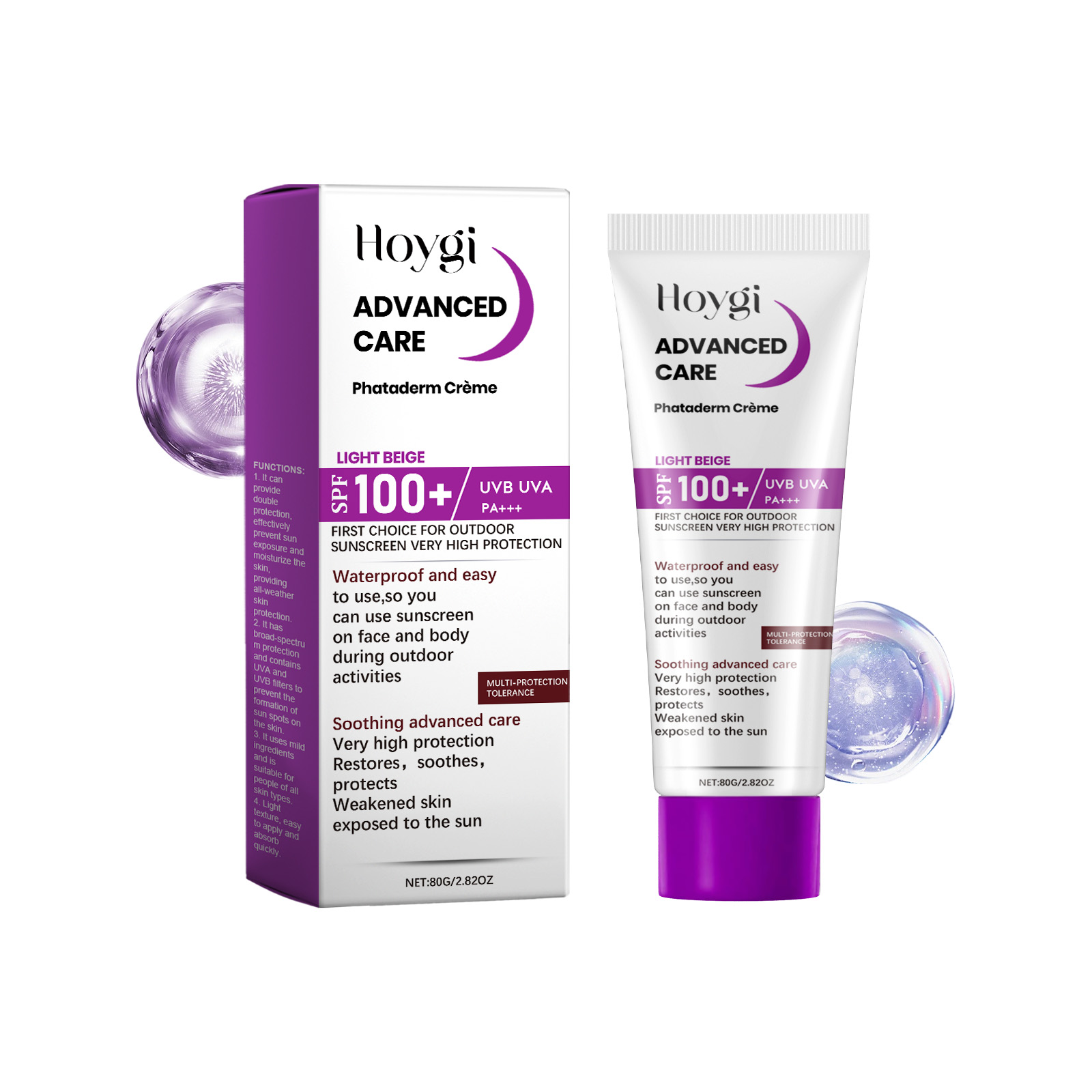 Spf100+ Face Cream for Sunburn – обзор и цена Uv Whitening Kit