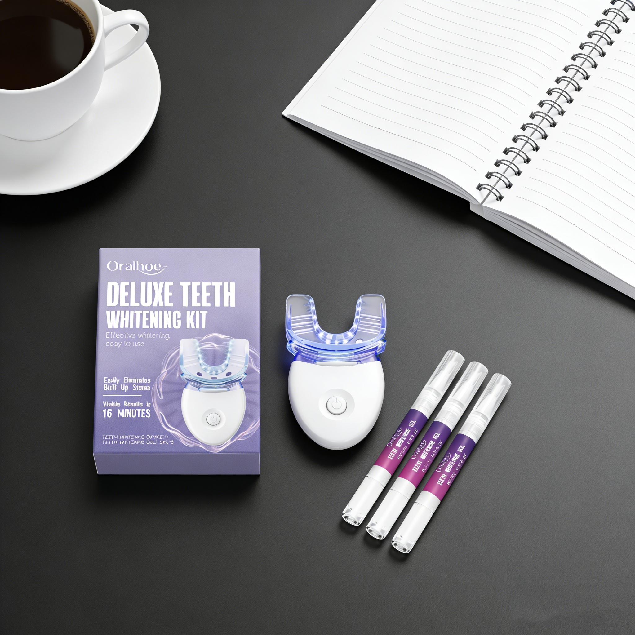 Oralhoe Teeth Care Set Oral Hy – обзор и цена Teeth Whitening Light Kit