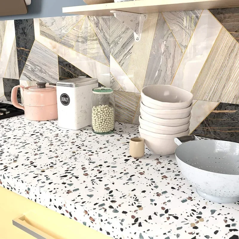 Terrazzo Contact Paper White W – обзор и цена Whitening Strip 3D