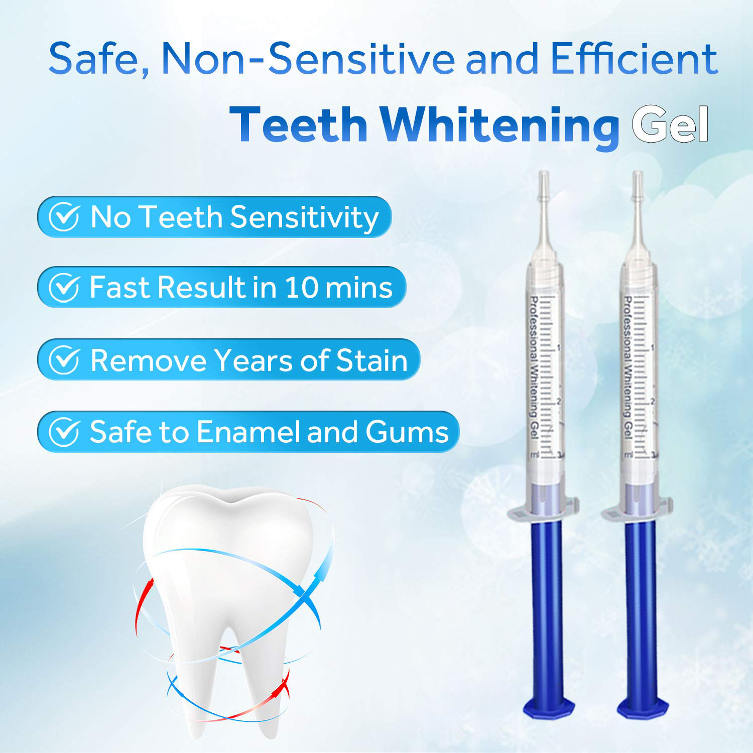Teeth Whitening Gel Refill Syr – обзор и цена Teeth Whitening Gels Used By Dentists