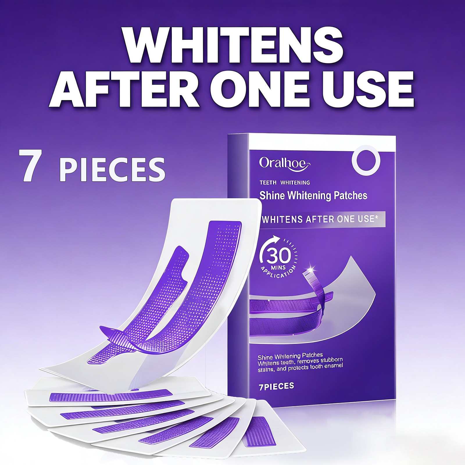 Purple Teeth Whitening Strips  – обзор и цена Teeth Whitening Strips Crest