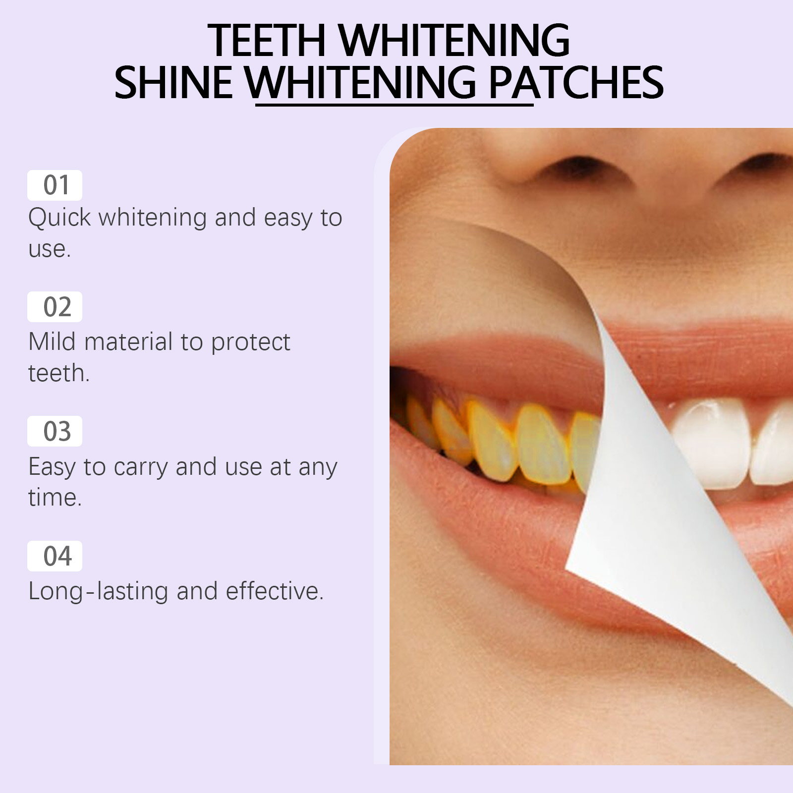 Purple Teeth Whitening Strips  – обзор и цена Teeth Whitening Strips Crest