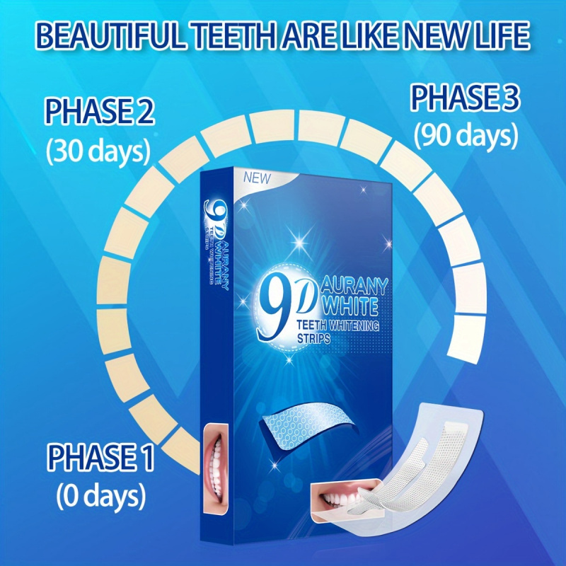 21 Pairs of 9D Aurany White Te – обзор и цена Teeth Whitening Gels Used By Dentists
