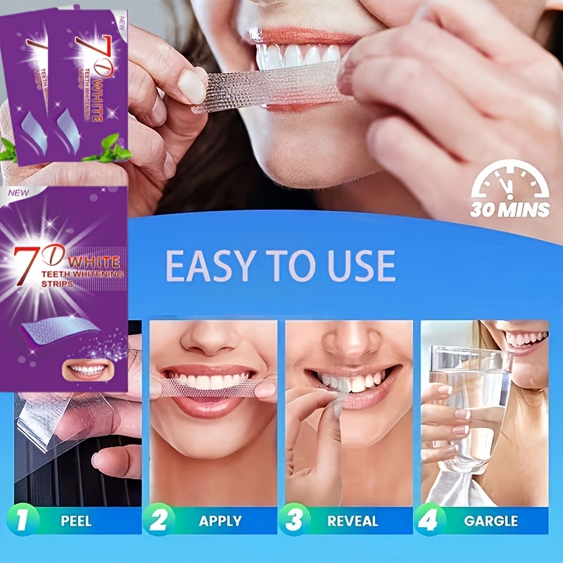 Teeth Whitening Strips for Nat – обзор и цена Whitening Strip 3D