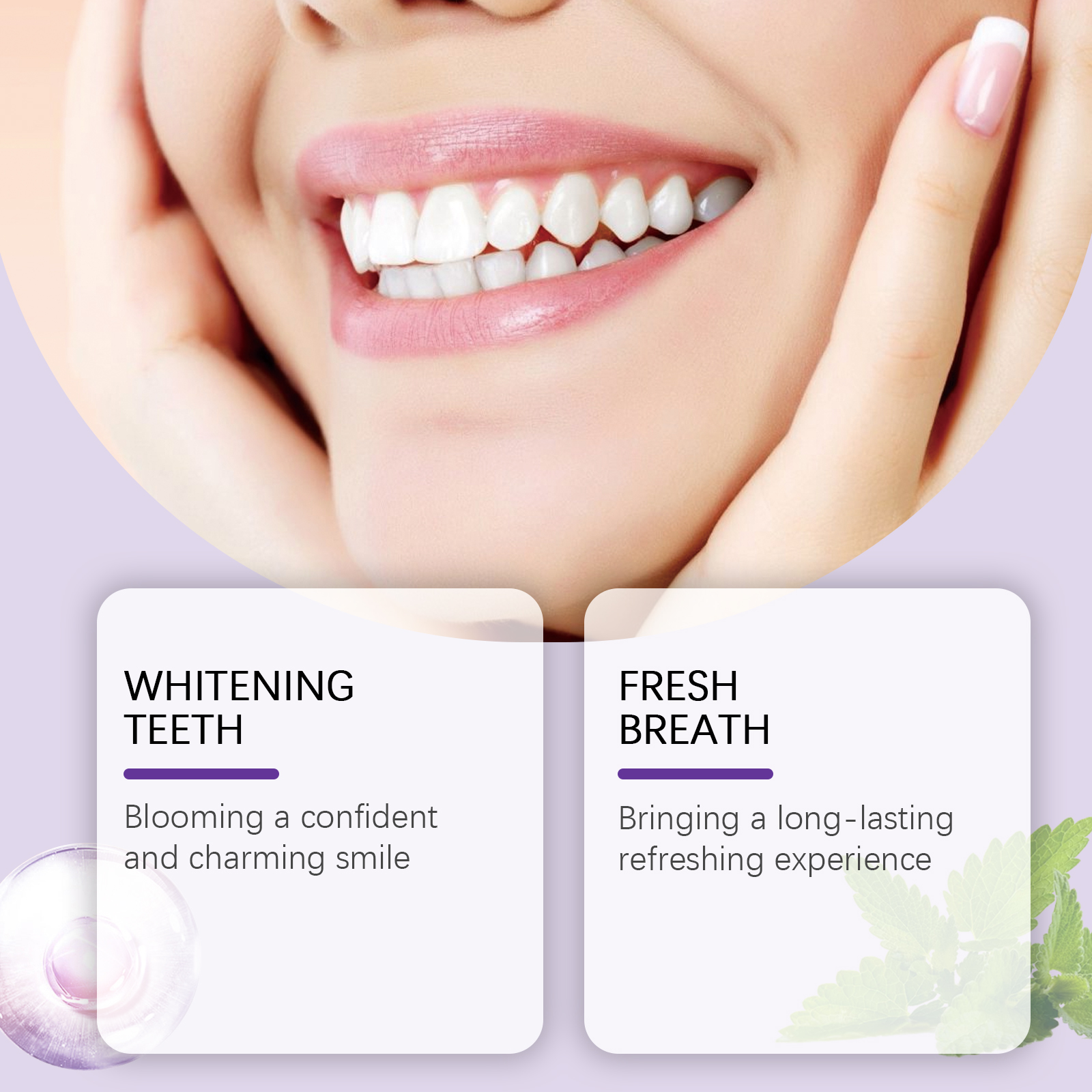 Purple Teeth Bleaching Powder  – обзор и цена Teeth Whitening Ingredients