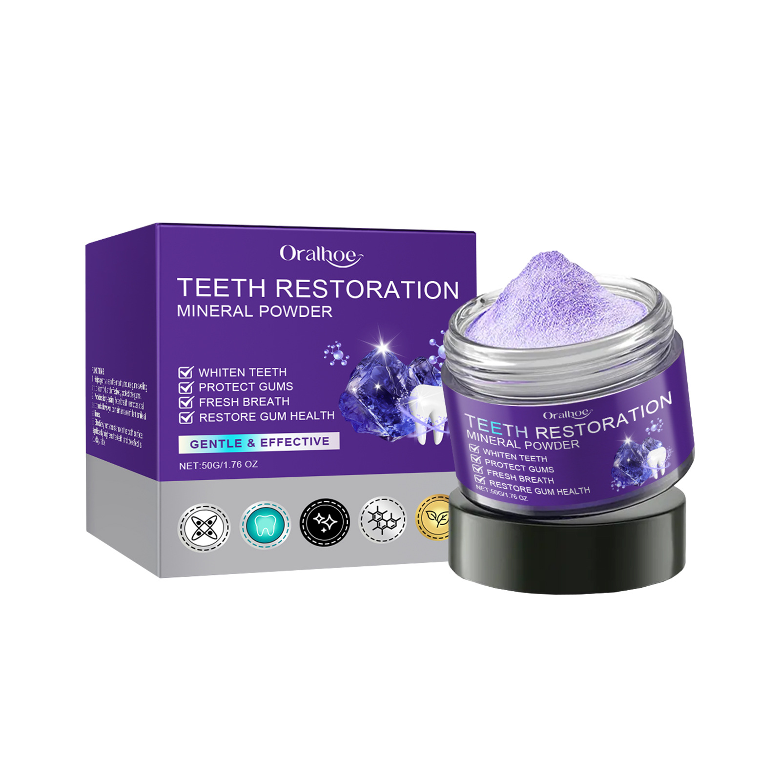 Teeth Restoration Mineral Powd – обзор и цена Teeth Whitening Ingredients