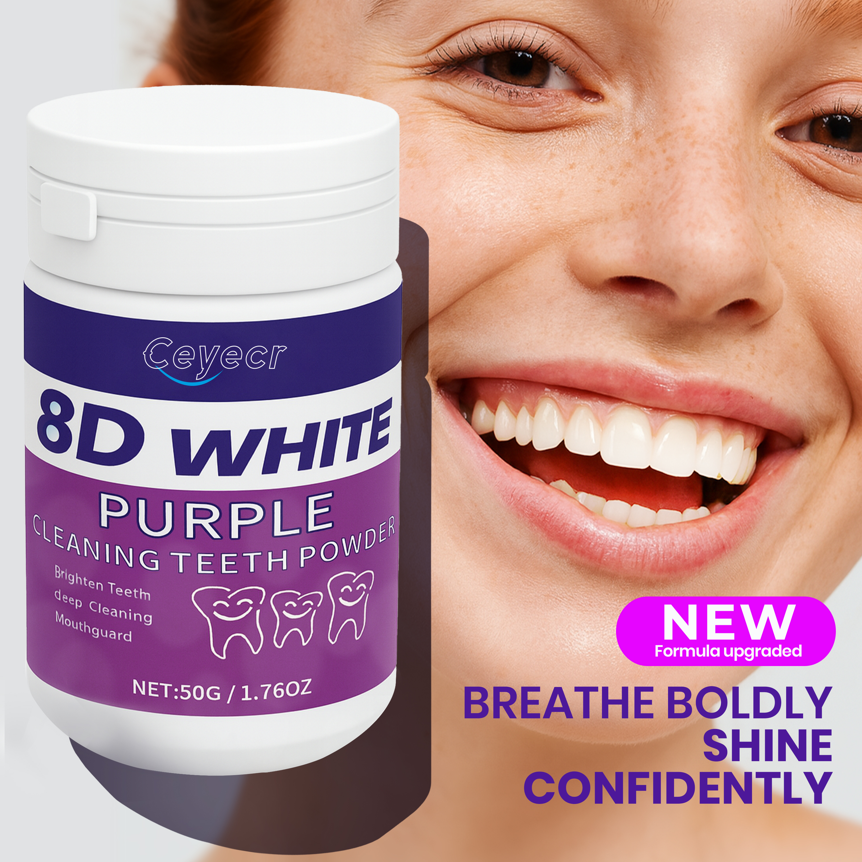 8D white Teeth Whitening Powde – обзор и цена Teeth Whitening Ingredients