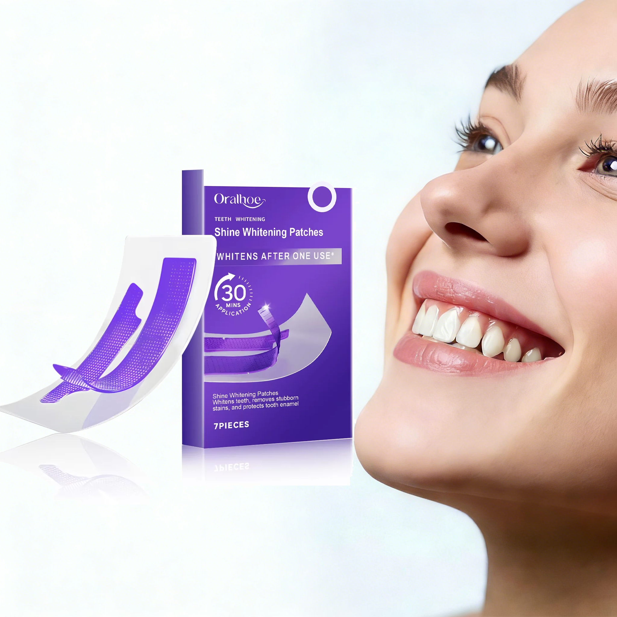 Purple Teeth Whitening Strips  – обзор и цена Teeth Whitening Strips Crest