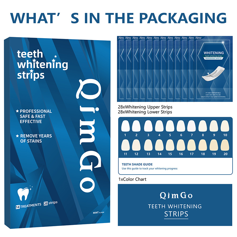 3D Dry Teeth Whitening Strips  – обзор и цена Whitening Strip 3D