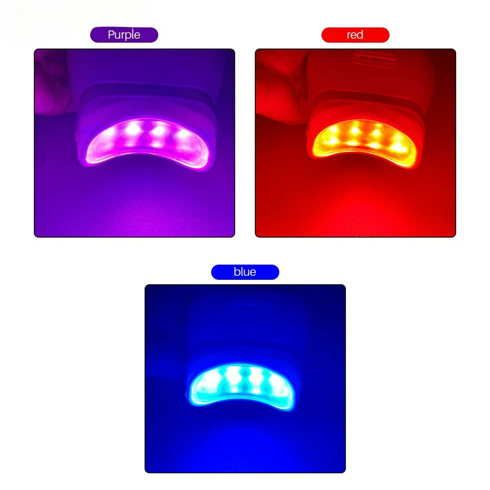 Adjustable 3 Colors LED Teeth  – обзор и цена Teeth Whitening (Bleaching)