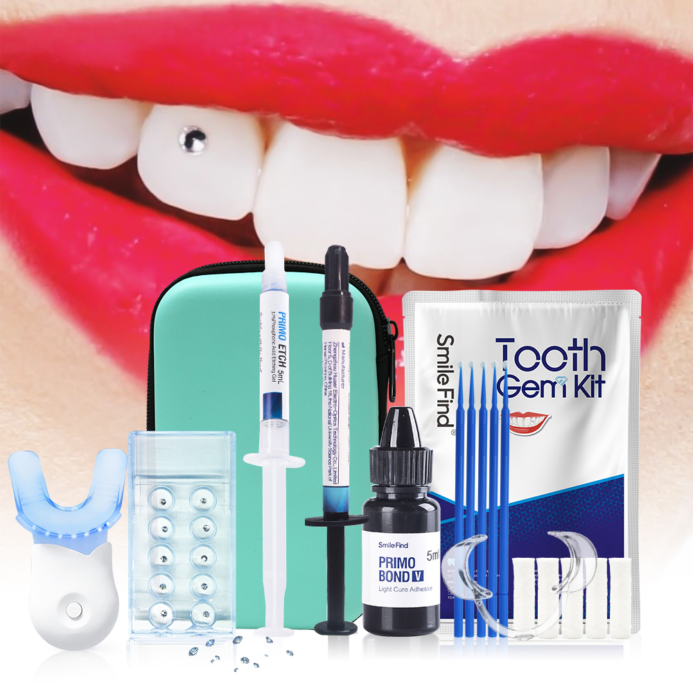 Tooth Gem Set Glue Kit with UV – обзор и цена Uv Whitening Kit