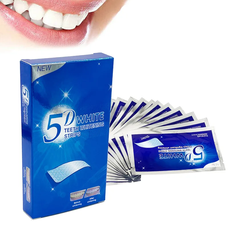 5D gel tooth whitening kit whi – обзор и цена Teeth Whitening Strips Crest
