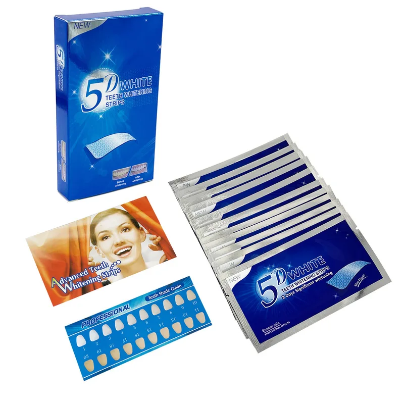 5D gel tooth whitening kit whi – обзор и цена Teeth Whitening Strips Crest