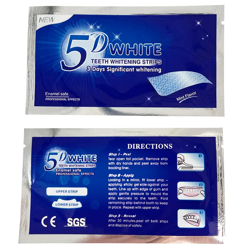 5D gel tooth whitening kit whi – обзор и цена Teeth Whitening Strips Crest