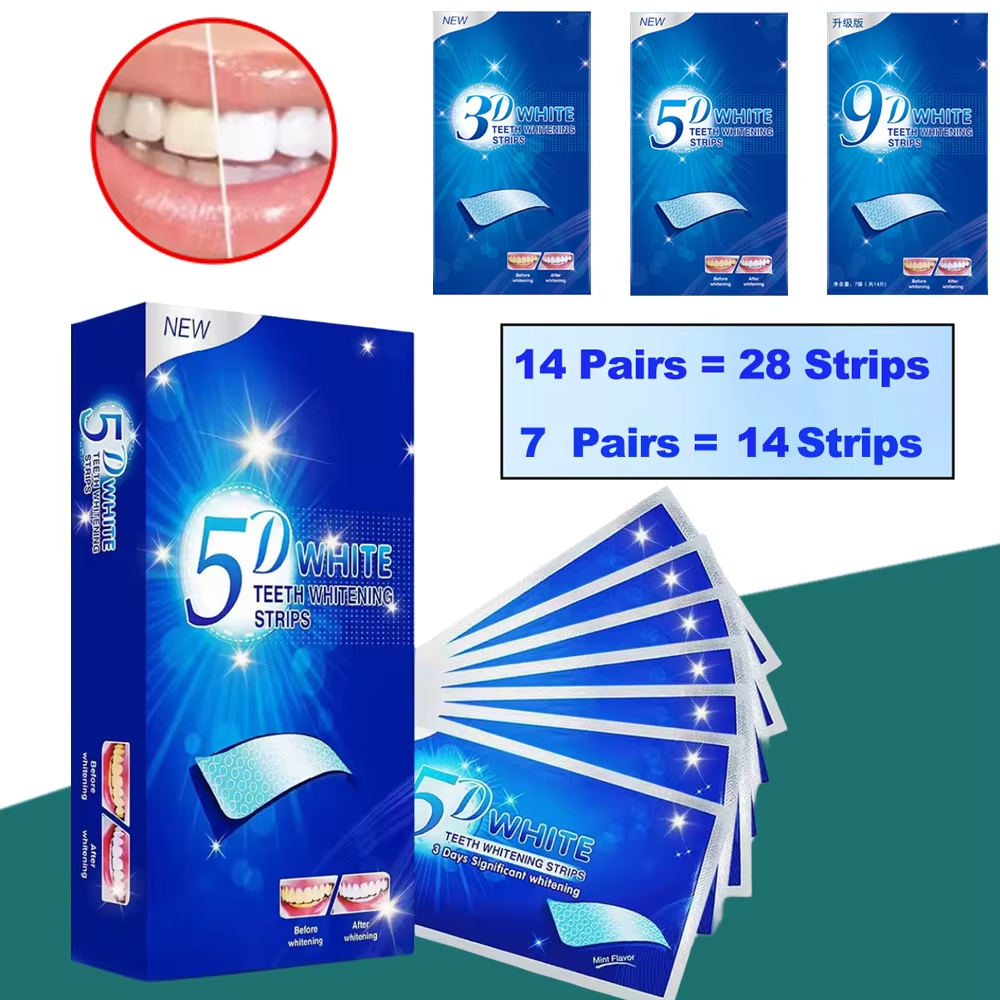 Fast Acting 3D 5D 9D Teeth Whi – обзор и цена Whitening Strip 3D