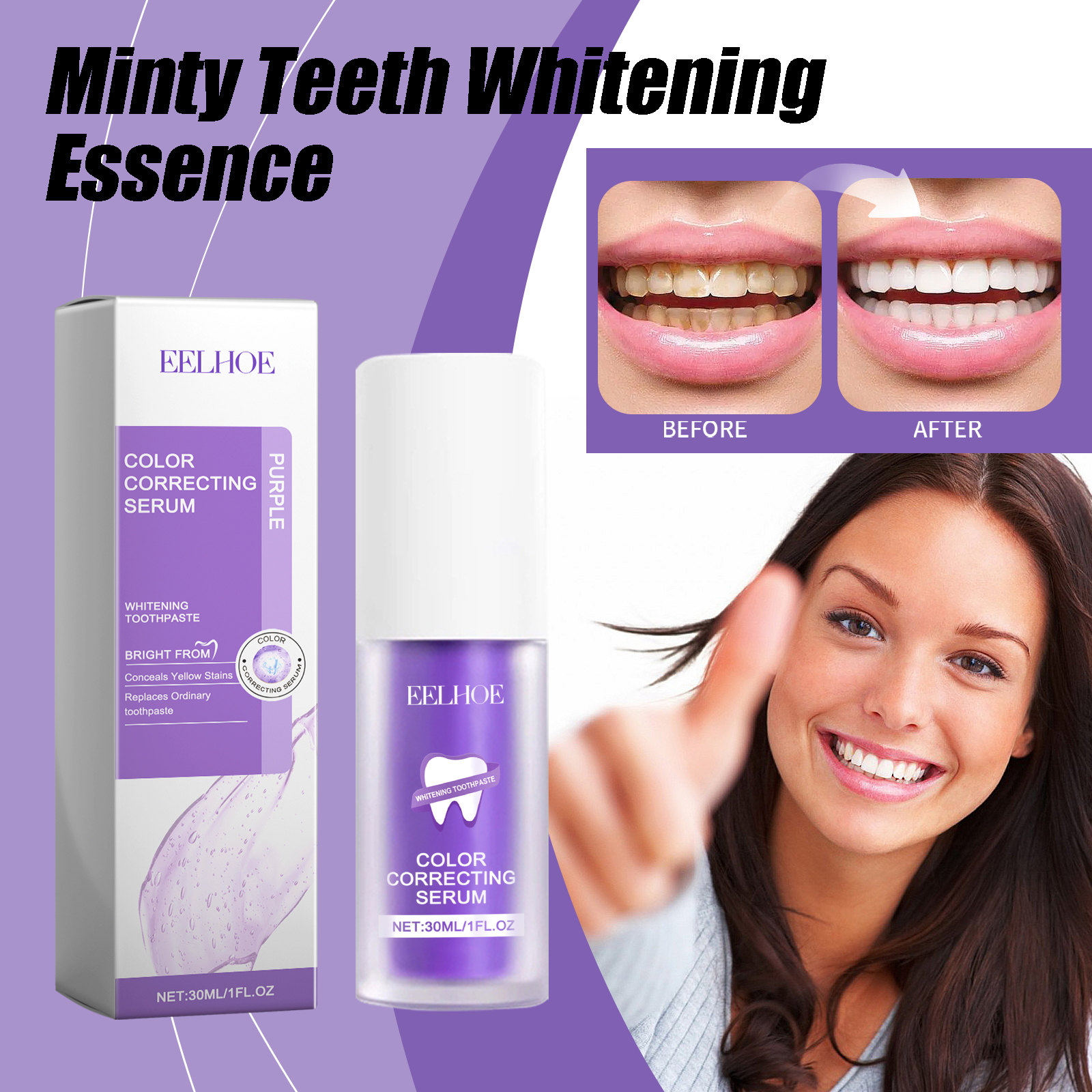 Oral Care Serum Deep Cleaning  – обзор и цена Teeth Whitening Xylitol