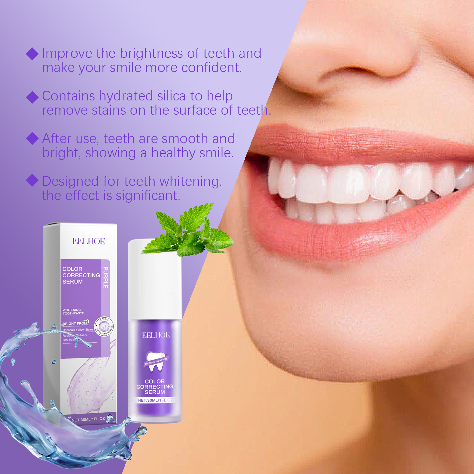 Oral Care Serum Deep Cleaning  – обзор и цена Teeth Whitening Xylitol