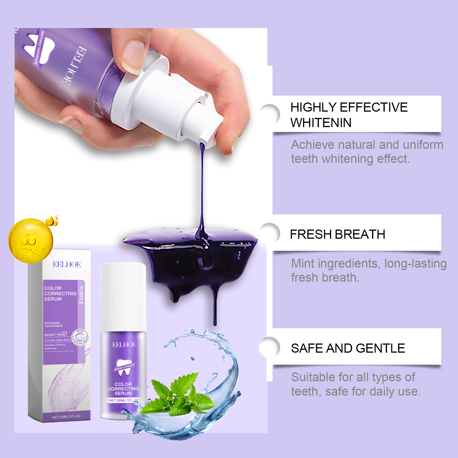 Oral Care Serum Deep Cleaning  – обзор и цена Teeth Whitening Xylitol