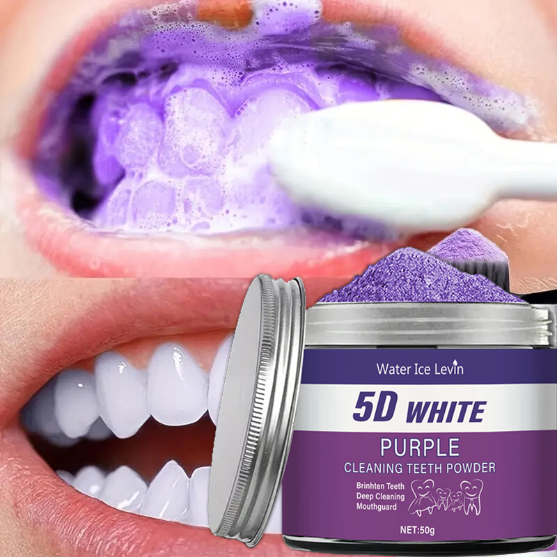 Purple Teeth Whitening Powder, – обзор и цена Teeth Whitening Ingredients