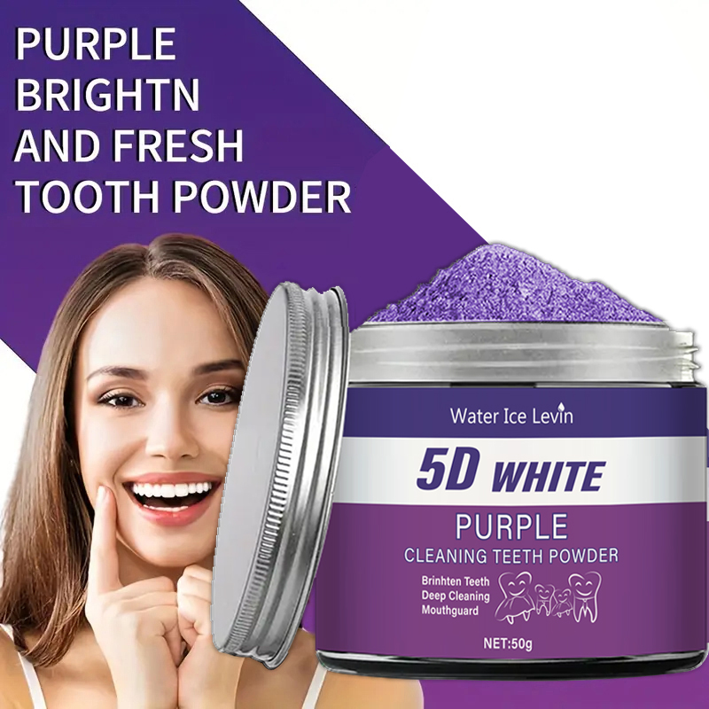 Purple Teeth Whitening Powder, – обзор и цена Teeth Whitening Ingredients