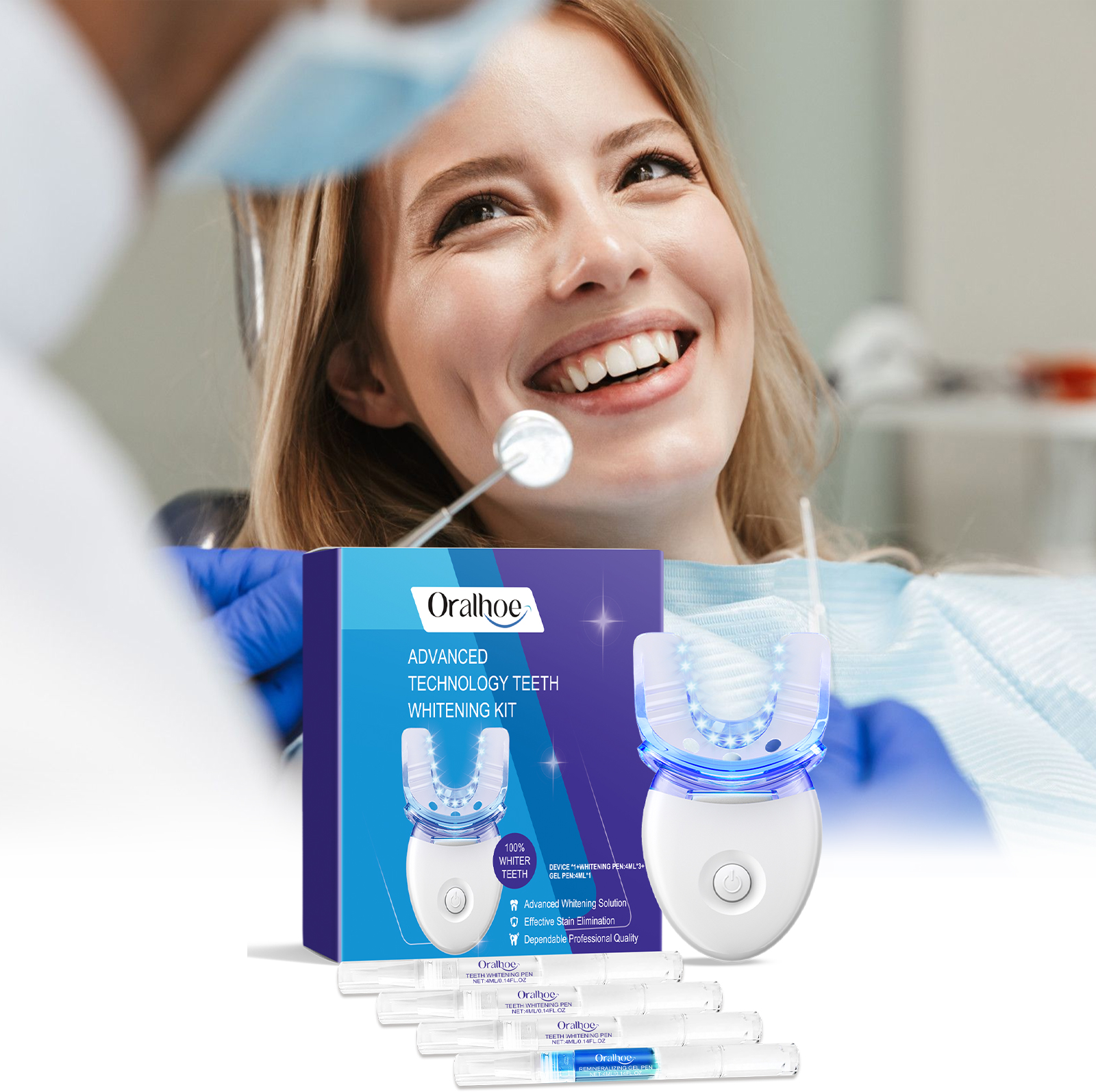 Professional Teeth Whitening L – обзор и цена Teeth Whitening Light Kit