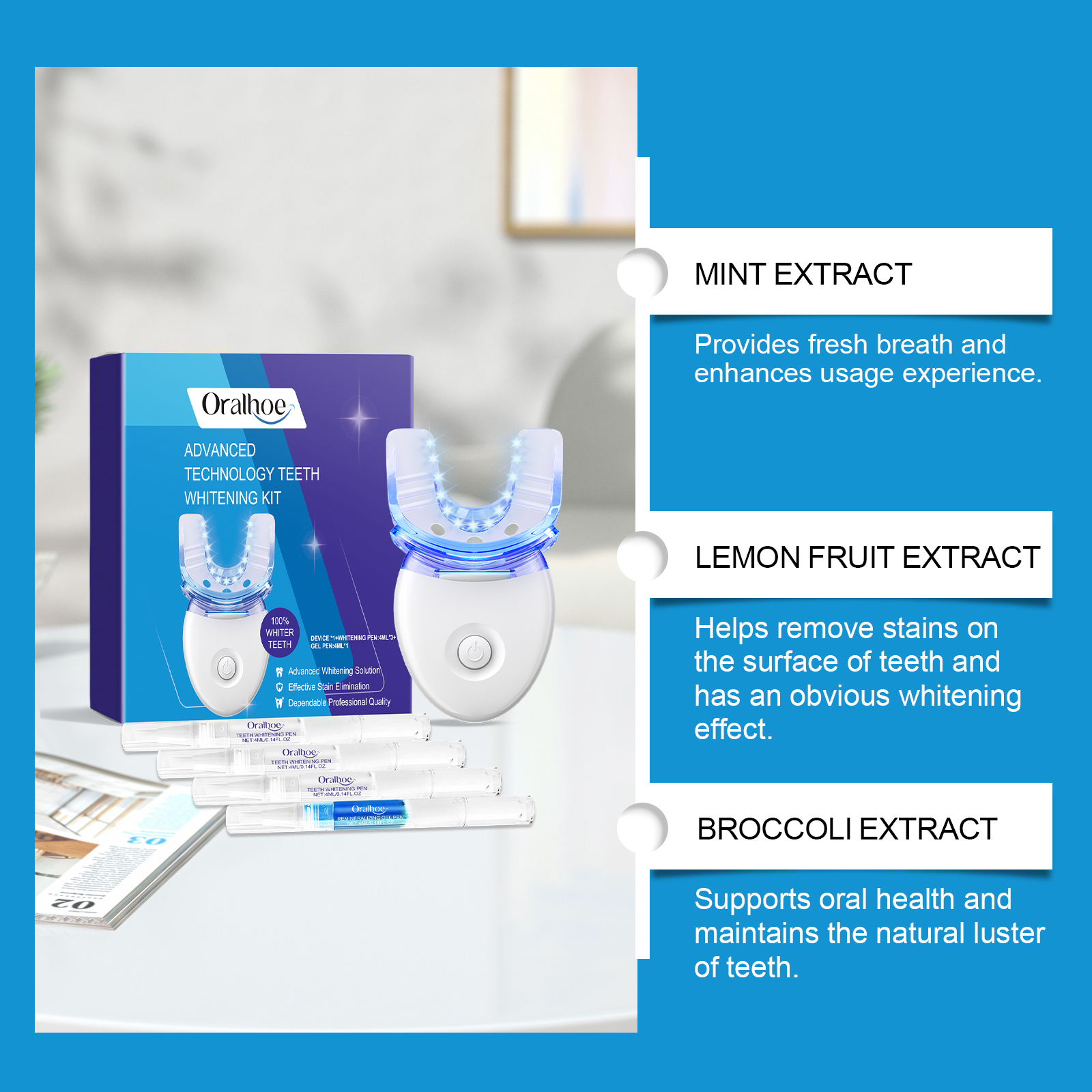 Professional Teeth Whitening L – обзор и цена Teeth Whitening Light Kit