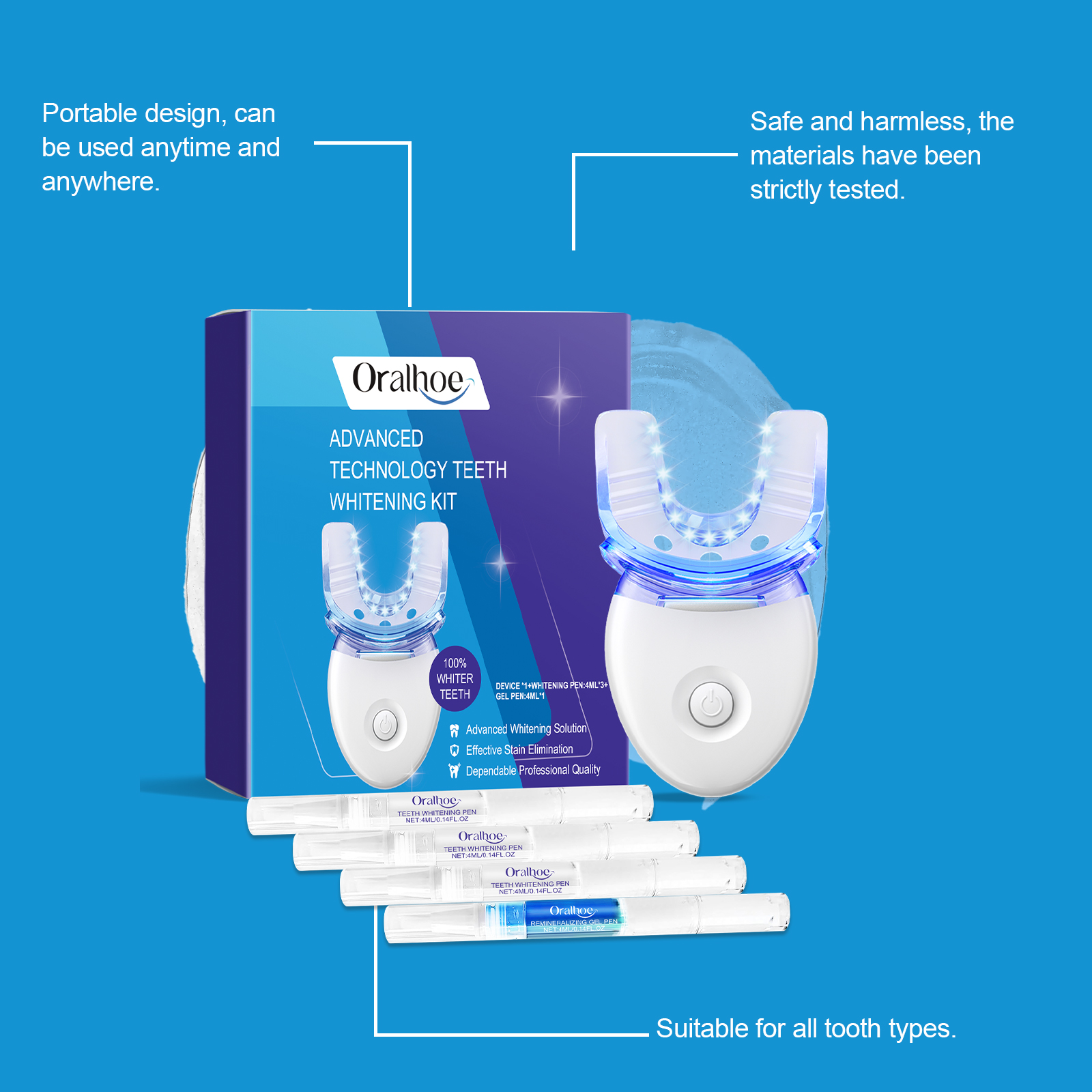 Professional Teeth Whitening L – обзор и цена Teeth Whitening Light Kit