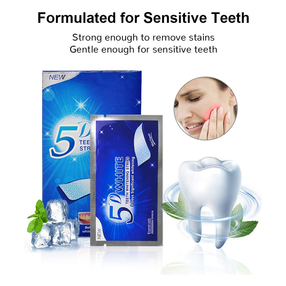 5D White Teeth Whitening Strip – обзор и цена Teeth Whitening Strips Crest